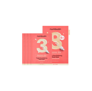 Numbuzin No.3 Tingle-Pore Softening Sheet Mask