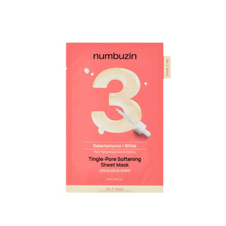 numbuzin No.3 Tingle-Pore Softening Sheet Mask