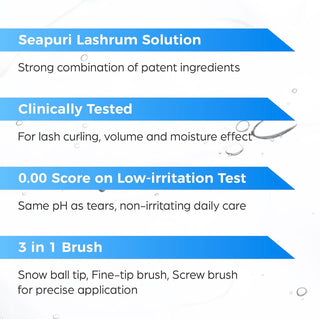 Seapuri Lashrum Eyelash Enhancing Serum 10g