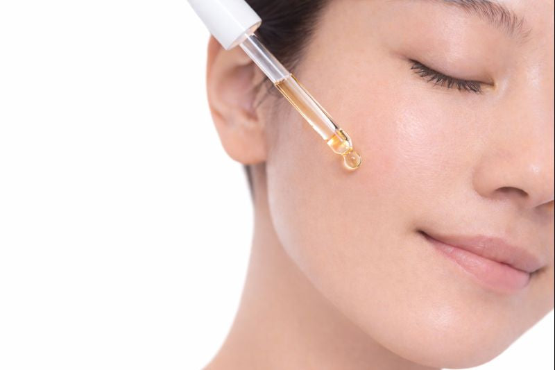 Skincare routine step 3 serums