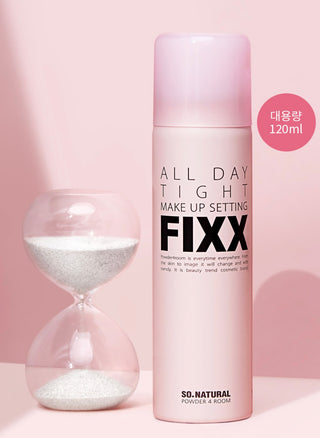 So Natural FIXX All Day Tight Make Up Setting Fixer General Mist - Sk1ntro