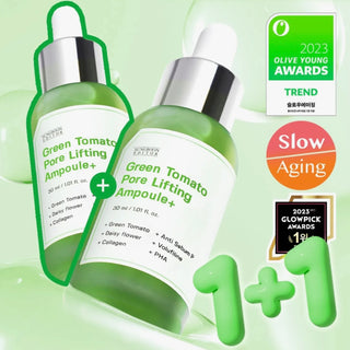 SUNGBOON EDITOR Green Tomato Pore Lifting Ampoule+ Double Pack - Sk1ntro