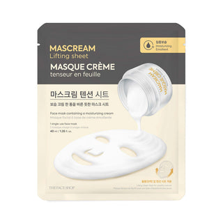 THE FACE SHOP Intense Mascream Tension Sheet (3 Types) - Sk1ntro