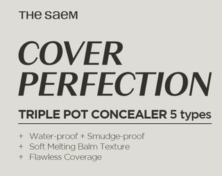 the SAEM Cover Perfection Triple Pot Concealer