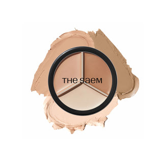 the SAEM Cover Perfection Triple Pot Concealer