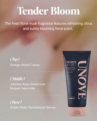 UNOVE Deep Damage Treatment EX 320ml - Tender Bloom